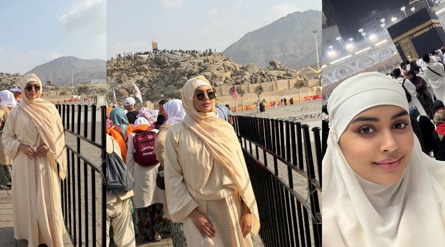 ওমরাহ করতে মক্কায় গেলেন মারিয়া মিম
