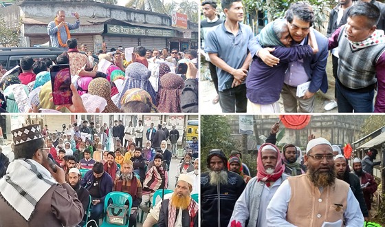 বরিশালে জমে উঠেছে নির্বাচনী প্রচারণা