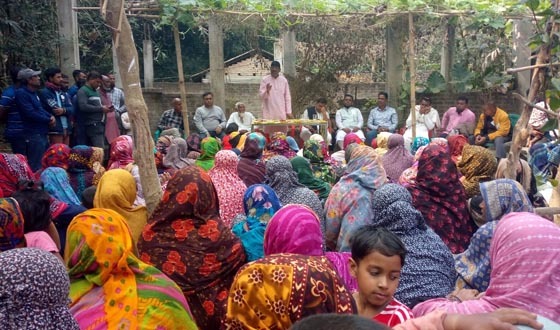 ধনের শীষ প্রতীক জয়ী হলে দেশের উন্নয়ন হয়: আজাদ