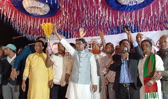 নাঙ্গলকোটে ধানের শীষের নির্বাচনী মতবিনিময়