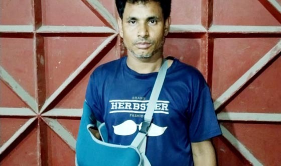 সৈয়দপুরে জমি নিয়ে বিরোধ প্রতিপক্ষের হামলায় আগত ২
