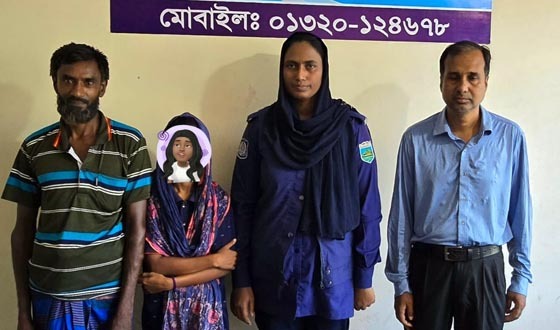 পথভোলা সেই কিশোরী, পুলিশের ৩দিনের প্রচেষ্টায় ফিরল বাড়ী
