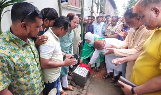 নাসিরনগরে ১৩টি উন্নয়ন প্রকল্পের উদ্বোধন করলেন এমপি হান্নান