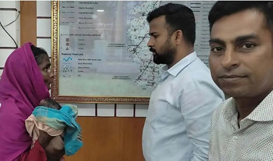 রাস্তায় কুড়িয়ে পাওয়া শিশুর ঠাঁই হলো জাবেদ আলীর ঘরে