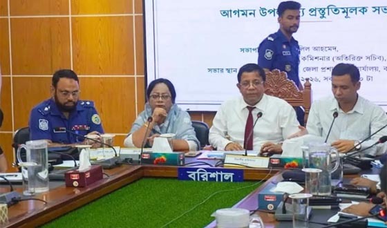 প্রধানমন্ত্রীর সফরকে ঘিরে বরিশাল প্রশাসনে ব্যাপক প্রস্তুতি