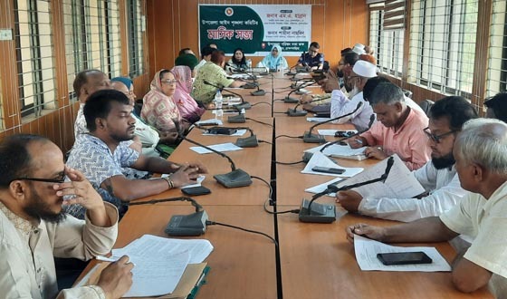 নাসিরনগরে আইন-শৃঙ্খলা কমিটির মাসিক সভা