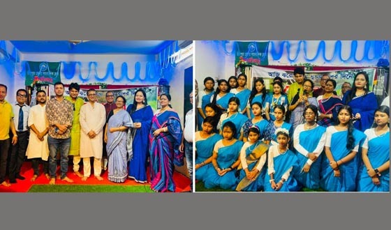 চাঁদপুরে নাচে গানে অনুষ্ঠিত হলো সুরধ্বনি একাডেমীর বর্ষা মঙ্গল