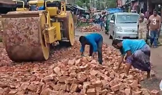 মানবজমিনে সংবাদ প্রকাশের পর নির্বাহী প্রকৌশলীর উদ্যোগ