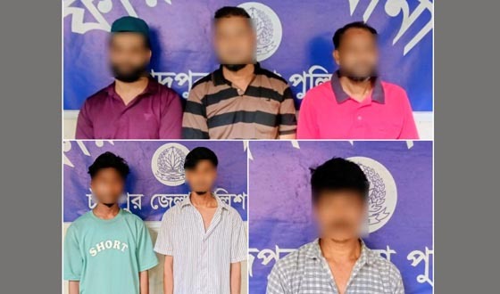 ফরিদগঞ্জে ইয়াবাসহ ৩ মাদক ব্যবসায়ী ও ৩ আসামি গ্রেফতার
