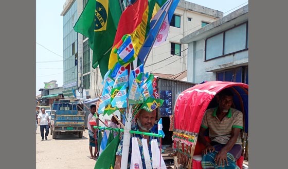 আর্জেন্টিনা-ব্রাজিল জার্সি কেনার ধুম