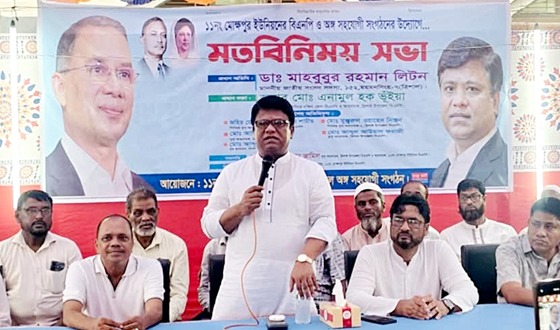 বিএনপি উন্নয়নের গণতন্ত্রে বিশ্বাসী: লিটন এমপি