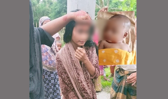 মেলান্দহে ৮ মাসের শিশুকে হত্যা, মা পুলিশ হেফাজতে
