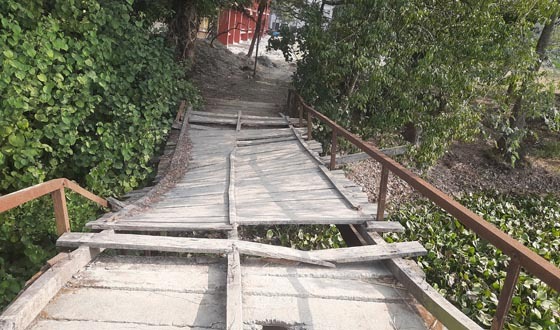 তালতলীতে ৬টি ঝুকিপূর্ণ ব্রিজ, নির্মাণের উদ্যোগ নেই কর্তৃপক্ষের