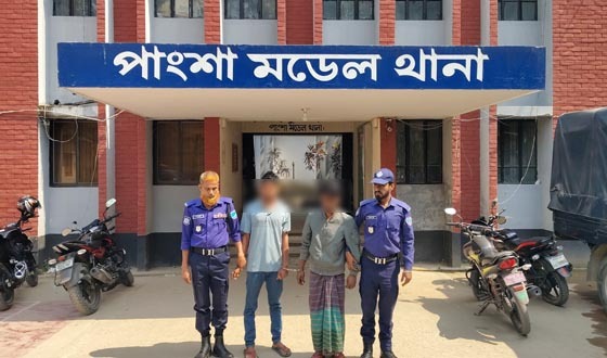 পাংশায় তরুণীকে সংঘবদ্ধ ধর্ষণের মামলায় গ্রেফতার ২
