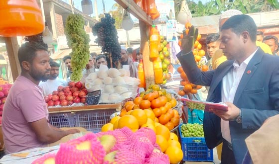 দৌলতখানে মোবাইল কোর্টে জরিমানা