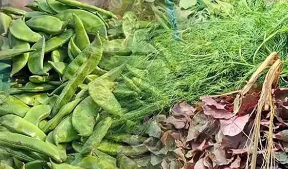 শেরপুরের বৃহৎ সবজির মোকাম কুসুমহাটি বাজার