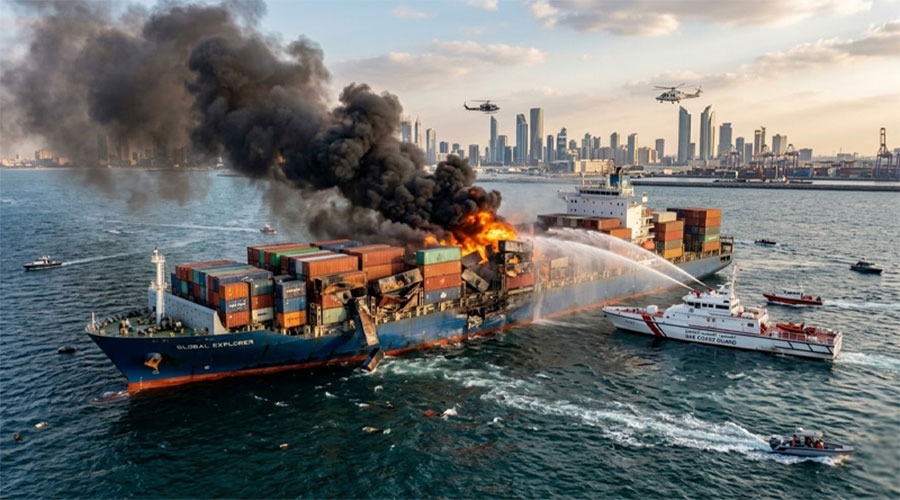 আরব আমিরাতে জাহাজে হামলা, ড্রোন প্রতিহত করার দাবি