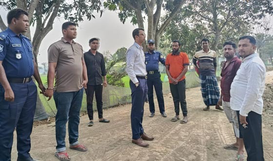 কালীগঞ্জে মাটি কাটাসহ ৫ মামলায় জরিমানা