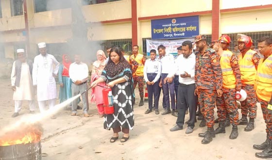 সৈয়দপুরে জাতীয় দুর্যোগ প্রস্তুতি দিবসে র‌্যালি