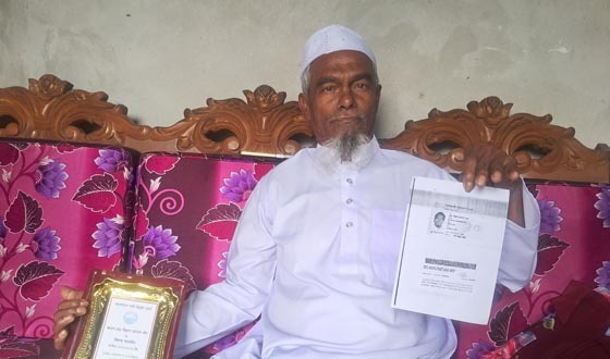 ৩০৮ জনকে বিনা পয়সায় কবরস্থ করেছেন বিল্লাল হোসেন