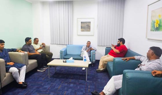 হাসপাতালে মির্জা আব্বাসকে দেখতে গেলেন এমপি জয়নুল আবেদীন