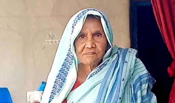 তিন বছর যাবৎ বয়স্কভাতা থেকে বঞ্চিত ৮৯ বছর মমিনা বেগম