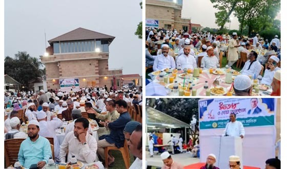এমপি শেখ মানিকের রাজকিয় ইফতার মাহফিল আয়োজন