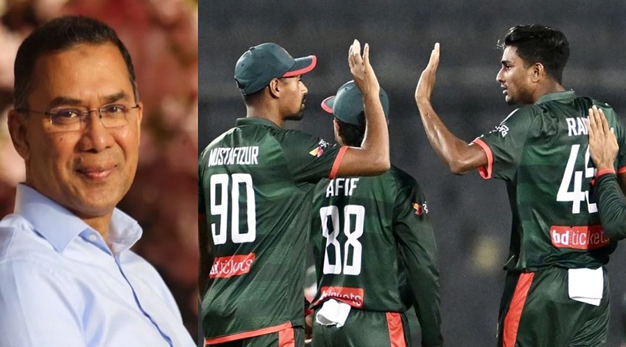 টাইগারদের অভিনন্দন জানালেন প্রধানমন্ত্রী তারেক রহমান