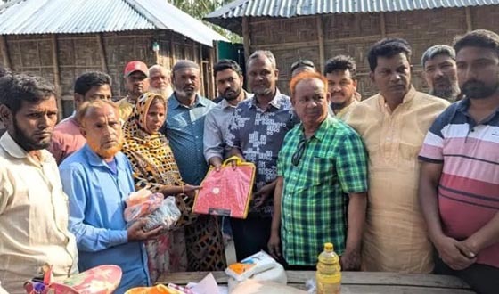 নিহত মনজুরুল ও ভারসাম্যহীন হাসানের পরিবারের পাশে বিএনপি