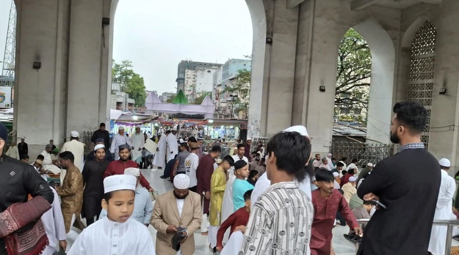 বায়তুল মোকাররমে ঈদের জামাত সম্পন্ন