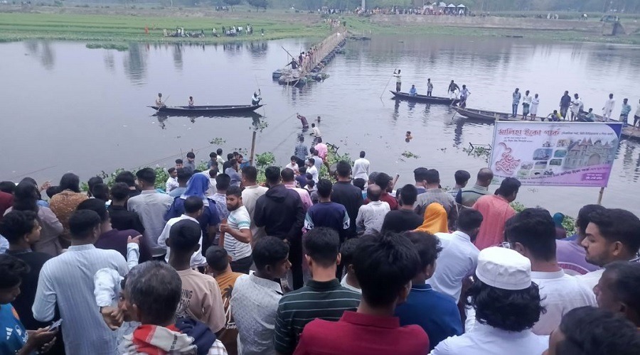 দেওয়ানগঞ্জে ড্রাম ব্রিজ ভেঙে ব্রহ্মপুত্রে শতাধিক, ৩ শিশুর করুণ মৃত্যু, নিখোঁজ ২