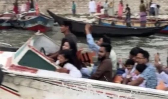 চাঁদপুর তিন নদীর মোহনায় ঝুঁকিপূর্ণ