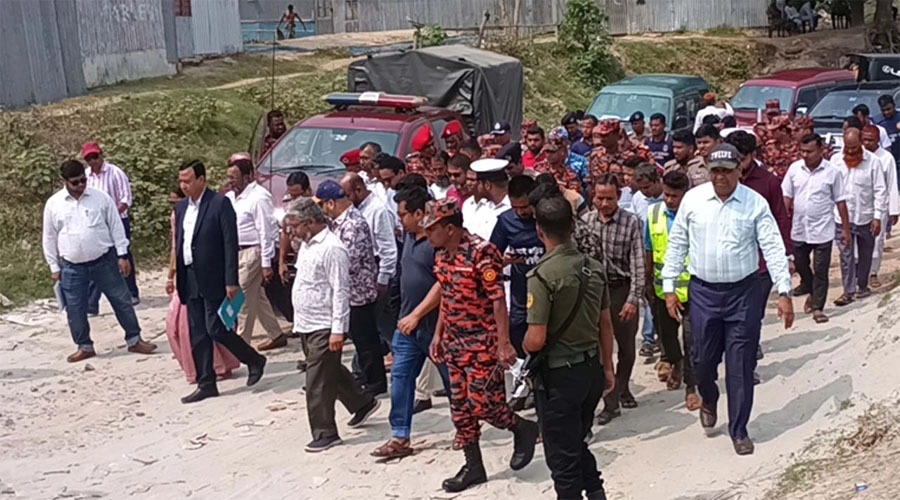 দৌলতদিয়া বাস ডু‌বি: ঘাট প‌রিদর্শনে নৌপরিবহন মন্ত্রণালয়ের তদন্ত কমিটি