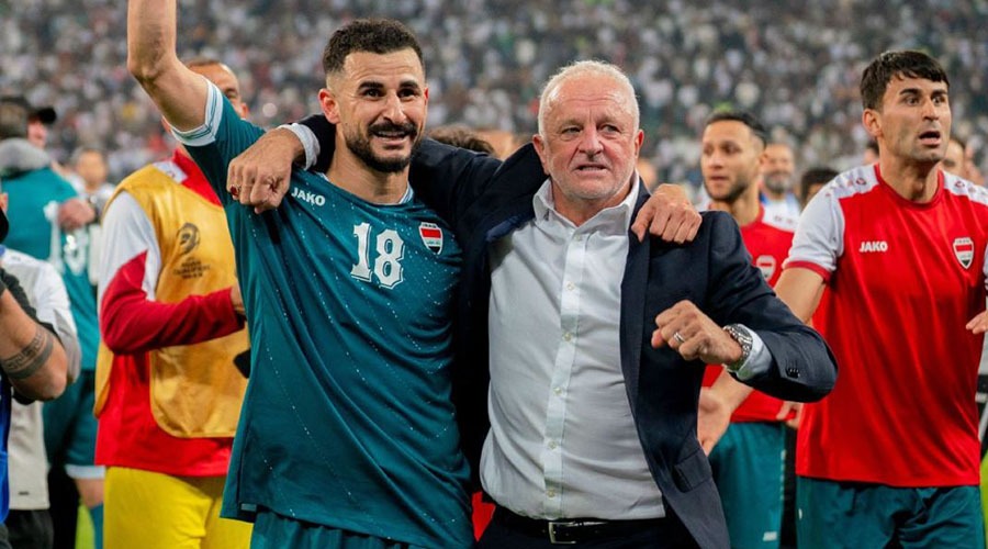 বিশ্বকাপ খেলার দ্বারপ্রান্তে ইরাক