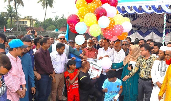 কিশোরগঞ্জে পুরাতন স্টেডিয়ামে ছায়া উদ্বোধনী অনুষ্ঠান