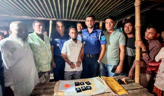 বাজিতপুর থানায় পৃথক ভাবে মাদক উদ্ধার, গ্রেপ্তার ১