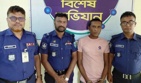 কিশোরগঞ্জে চুরি মামলার আসামি কাল্টু গ্রেফতার