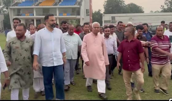 বেগম খালেদা জিয়া স্মৃতি ফুটবল টুর্নামেন্টের উদ্বোধন