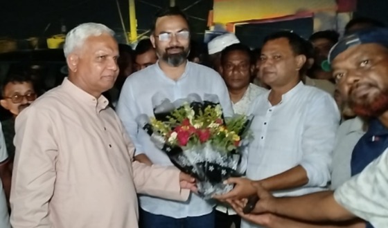 মিনি স্টেডিয়াম ঘোড়াঘাটে মাঠ পরিদর্শন করলেন মন্ত্রী ও প্রতিমন্ত্রী