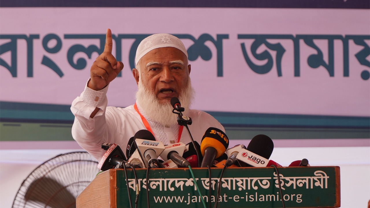 জনগণ শান্তিতে ঘুমাতে না পারলে সেই সরকারের দরকার নেই: জামায়াত আমির