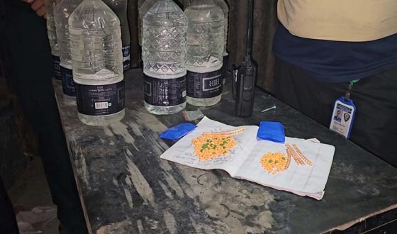 টাঙ্গাইলে ৩৮০ পিচ ইয়াবা ও ২০ লিটার চোলাই মদ জব্দ