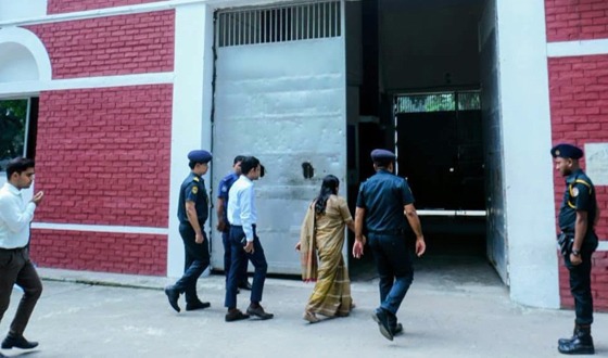 শেরপুর জেলা কারাগার পরিদর্শন