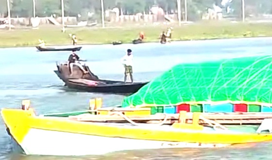 নিকলীতে শিংপুর নৌপথে চাঁদাবাজির অভিযোগ