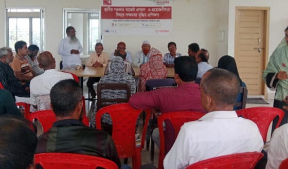 আশাশুনিতে শ্রমিক কল্যাণ ফেডারেশনের দায়িত্বশীল বৈঠক