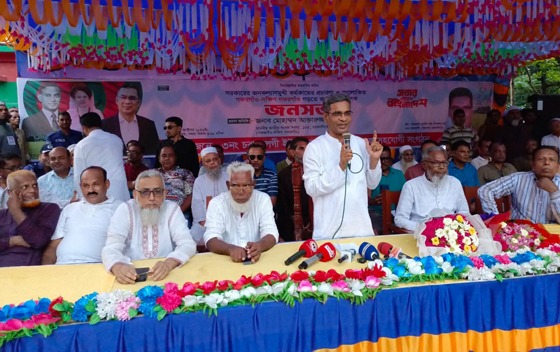 মাদক, সন্ত্রাস ও চাঁদাবাজের ঠাঁই নাই গফরগাঁওয়ে : এমপি বাচ্চু