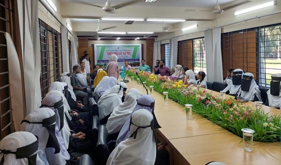 রাজিবপুরে জাতীয় কন্যাশিশু দিবস উপলক্ষে আলোচনা সভা