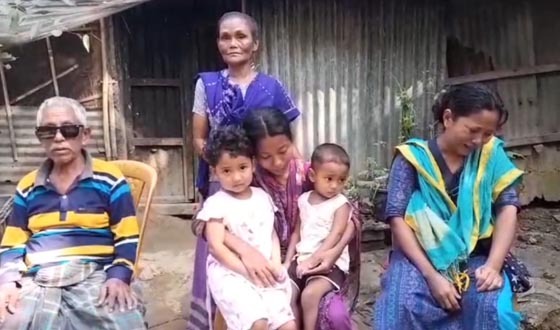 দুর্গাপুরে সাংবাদিক হত্যাকারীদের দ্রুত বিচারের দাবিতে মানববন্ধন