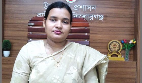 বাজিতপুরে নতুন উপজেলা নির্বাহী কর্মকর্তার যোগদান