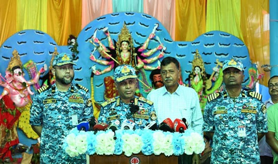 দুর্গাপূজা উপলক্ষে ১৪৪টি পূজা মন্ডপের নিরাপত্তা জোরদার