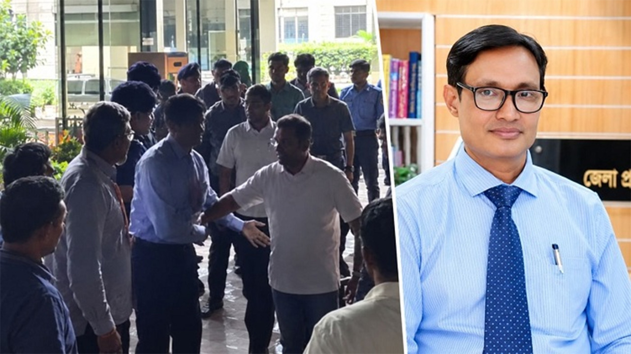 প্রধানমন্ত্রীকে জড়িয়ে ধরার চেষ্টা, রাজশাহীর বিভাগীয় কমিশনার ইউসুফ আলীকে প্রত্যাহার